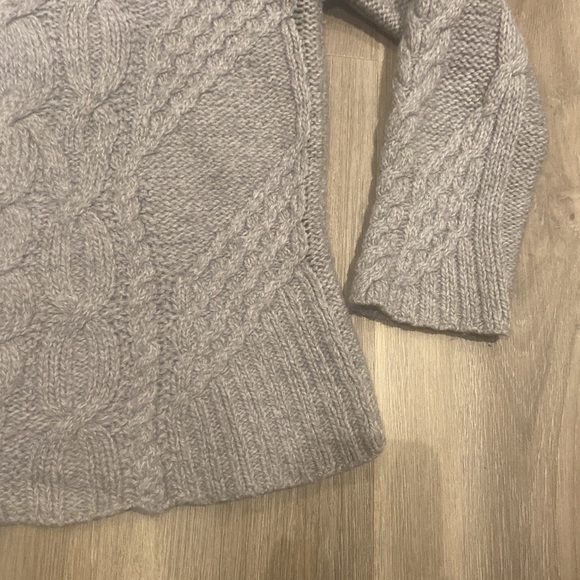 Aran Merino Wool Sweater - Picture 5 of 15